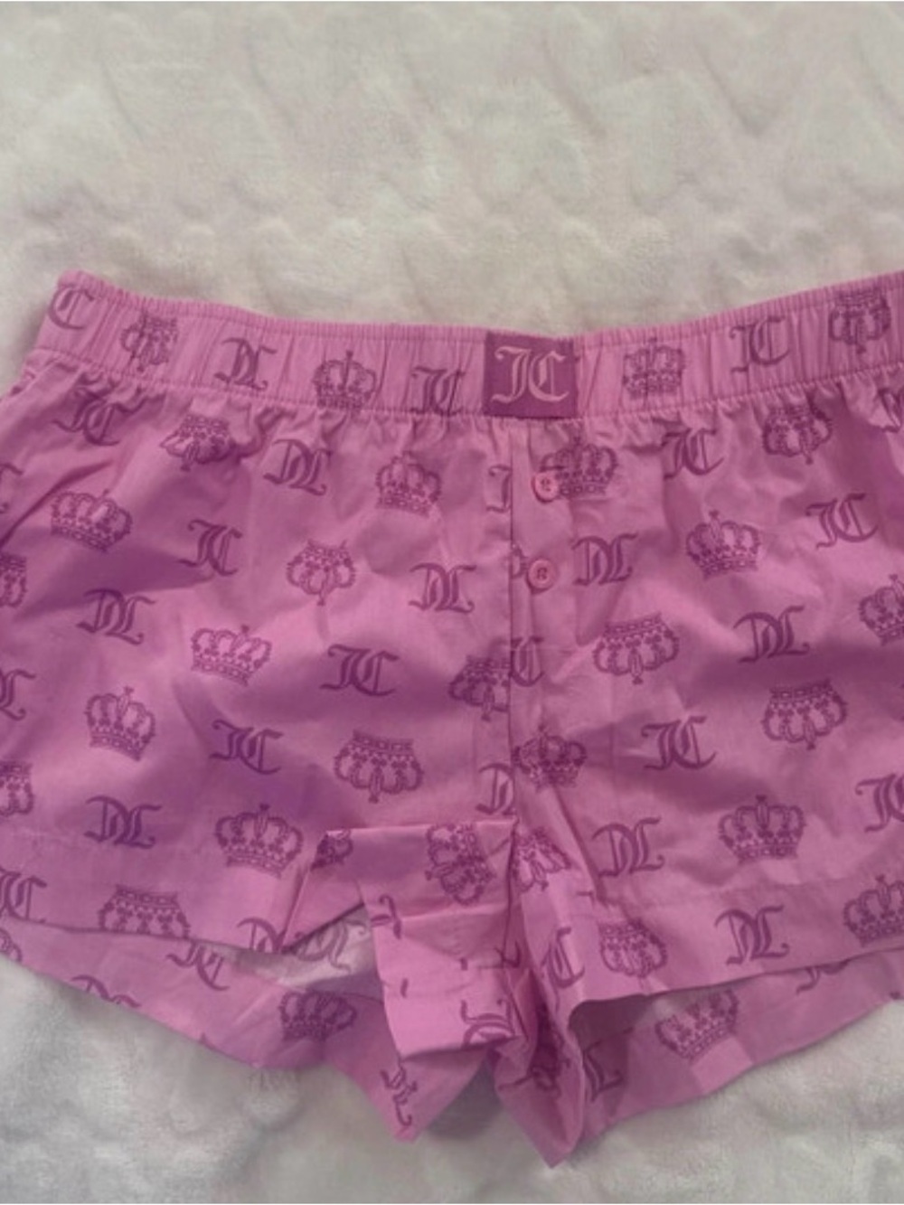 Women’s Pink Printed Sleep Shorts